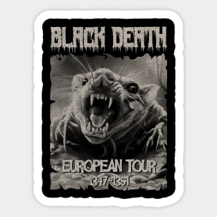 European Tour Rat Sticker